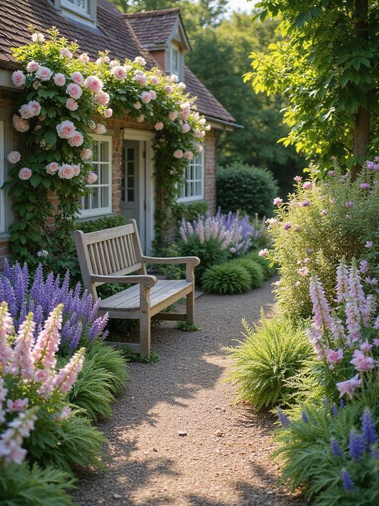 style de jardin de campagne classique