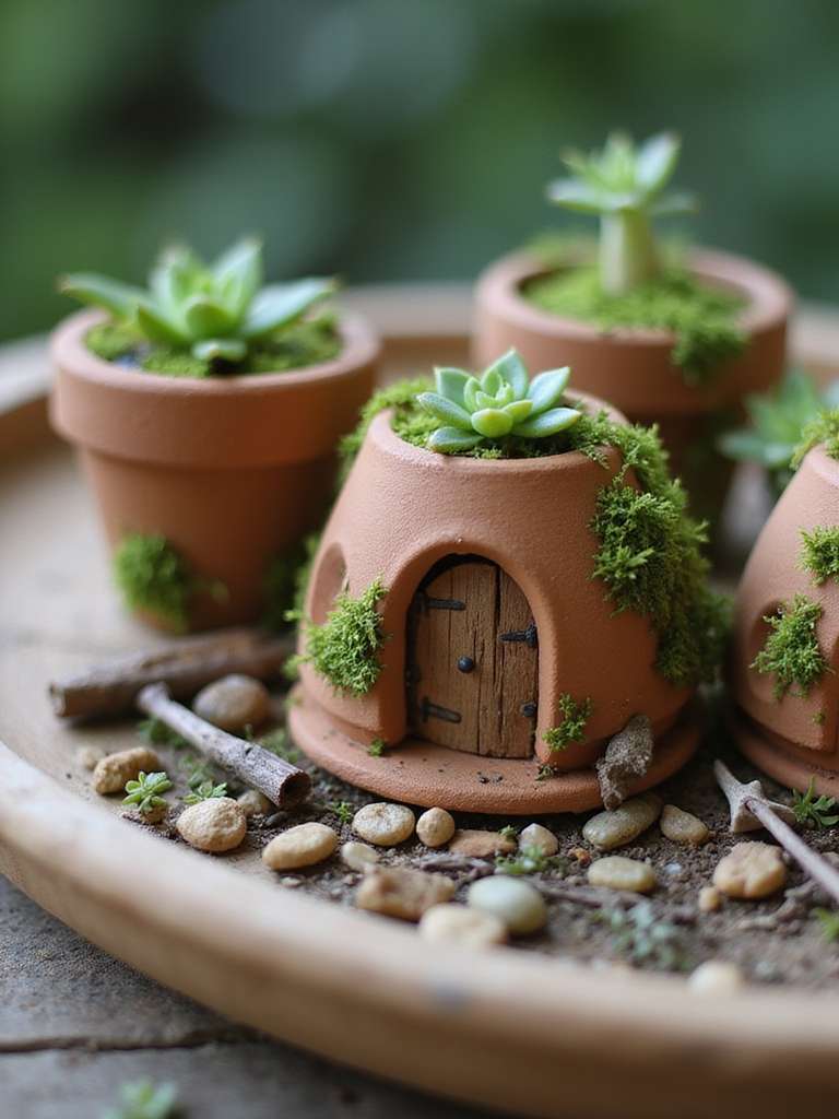 pots en argile abris pour animaux