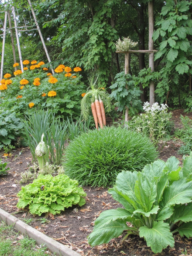 plantation d'accompagnement pour la synergie