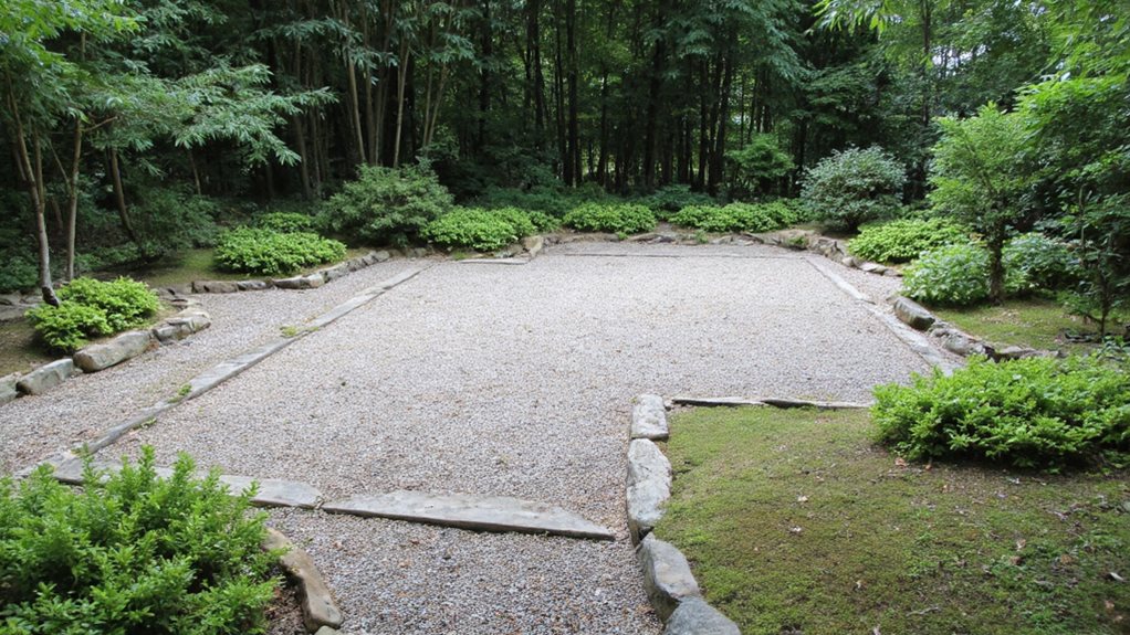 esthétiques géométriques des jardins japonais