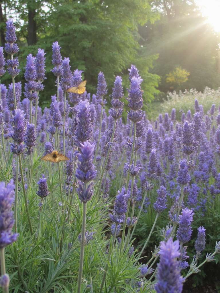 La lavande attire les pollinisateurs bénéfiques