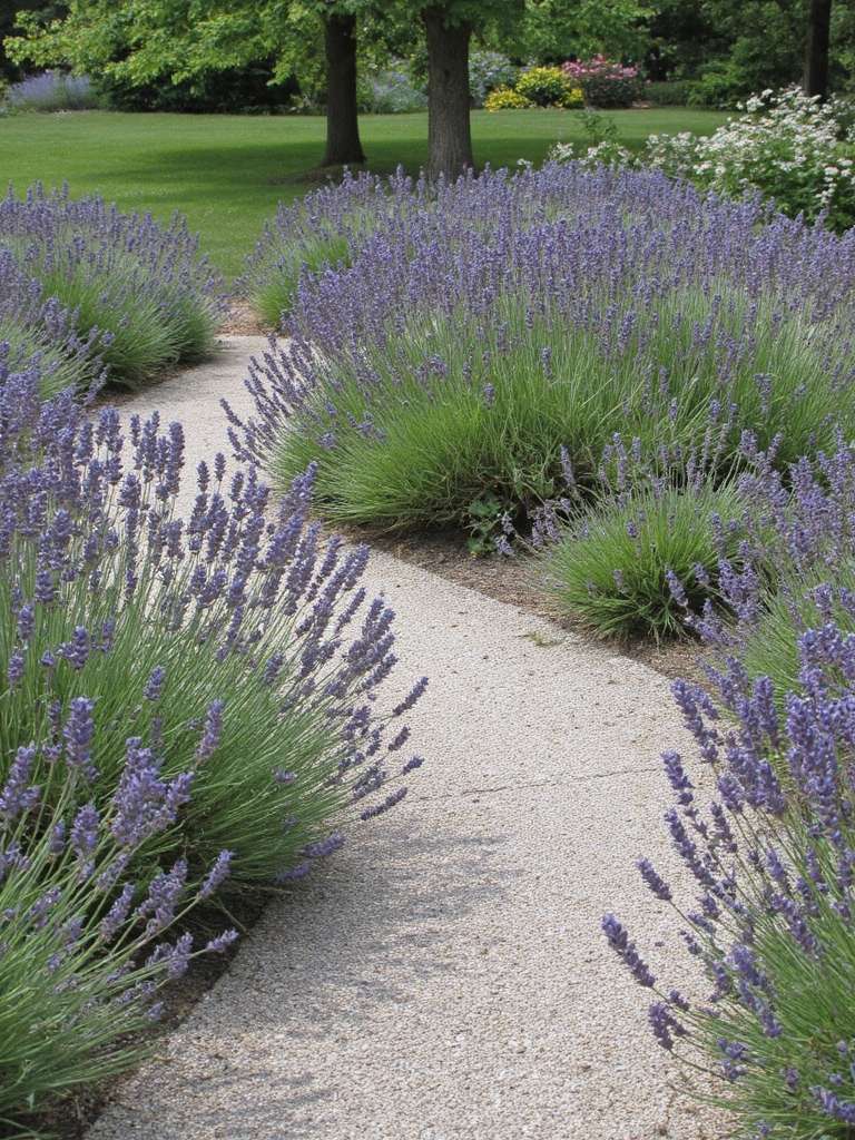 bordures de lavande expérience sensorielle