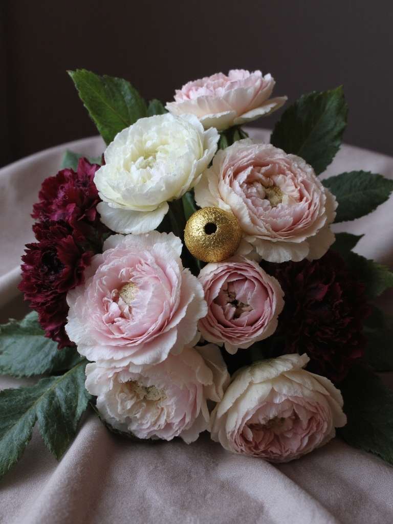 bouquet de mariée romantique et luxueux