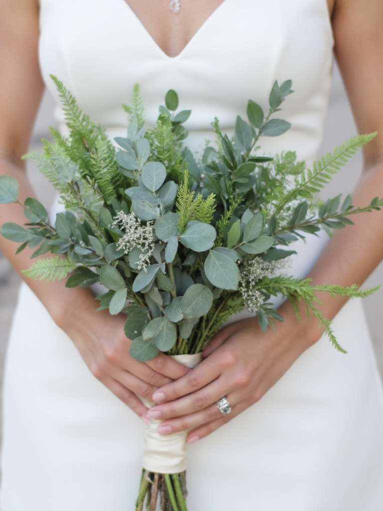 bouquet de verdure minimaliste élégance