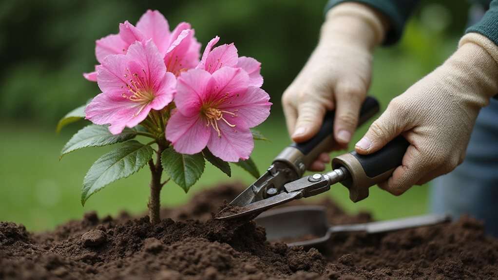 planter et tailler le rhododendron