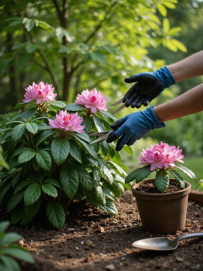 conseils pour l'entretien à long terme des rhododendrons