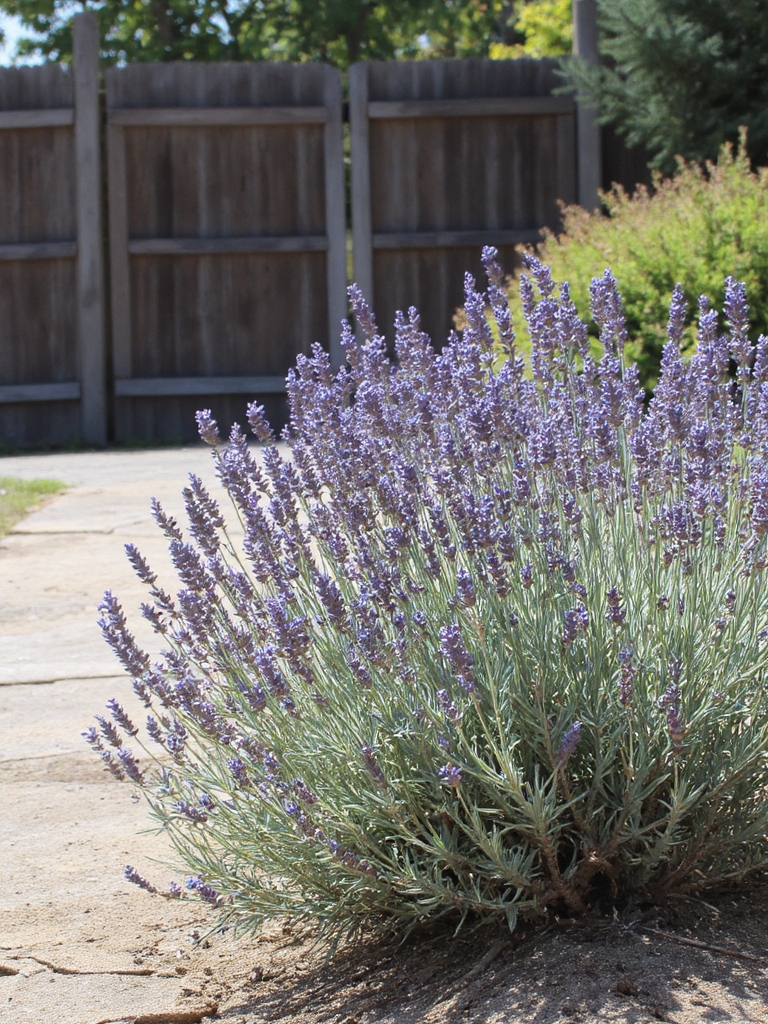 la lavande robuste prospère facilement