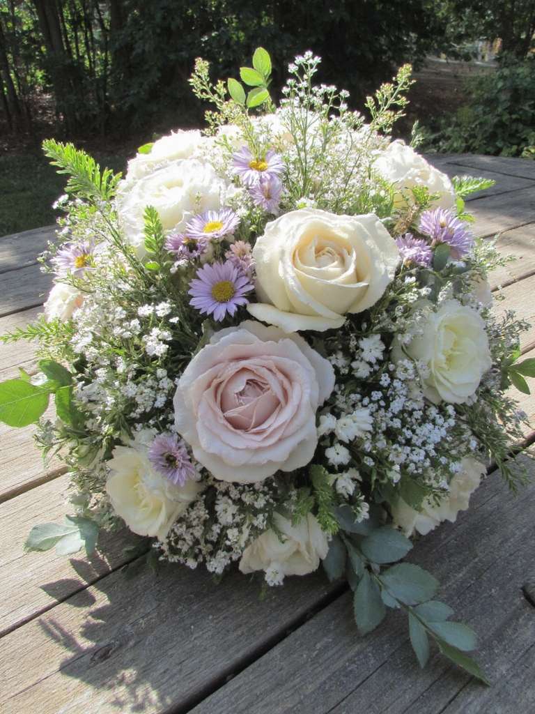 bouquet champêtre d'élégance de fleurs sauvages