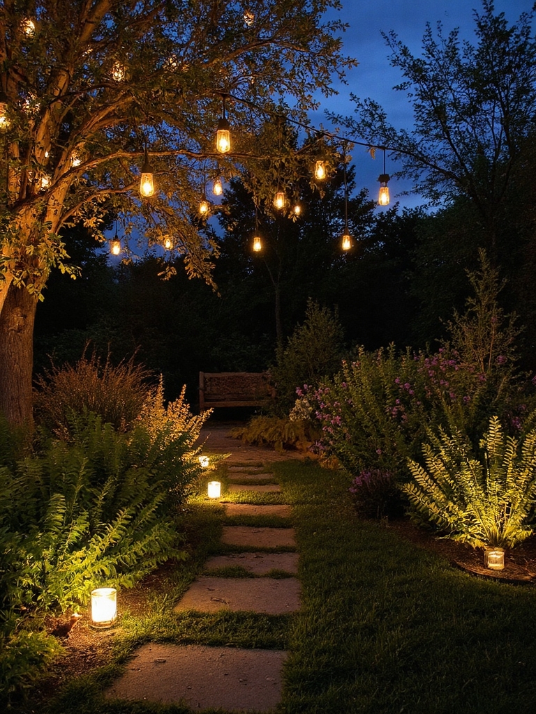 avantages de l'éclairage solaire de jardin