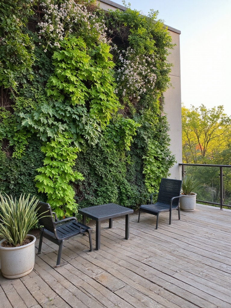 idées de transformation en jardin vertical