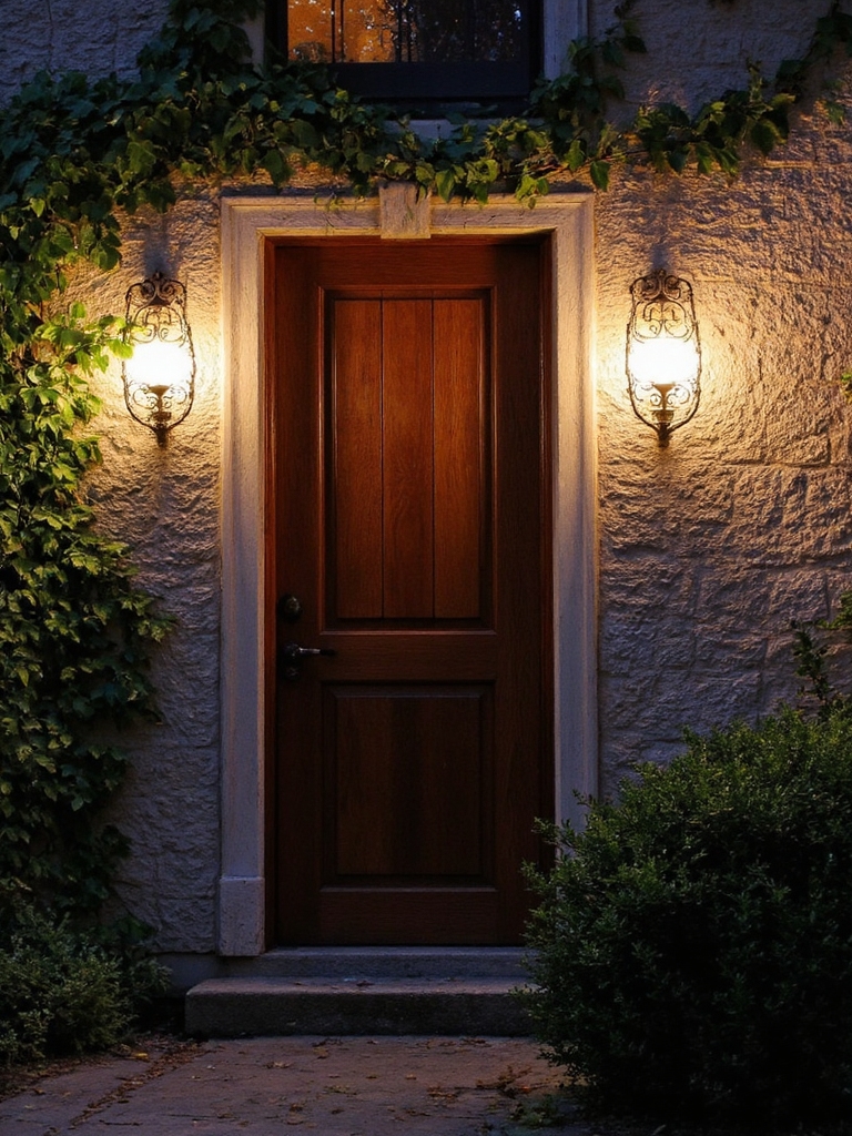 appliques murales chaleureuses et accueillantes