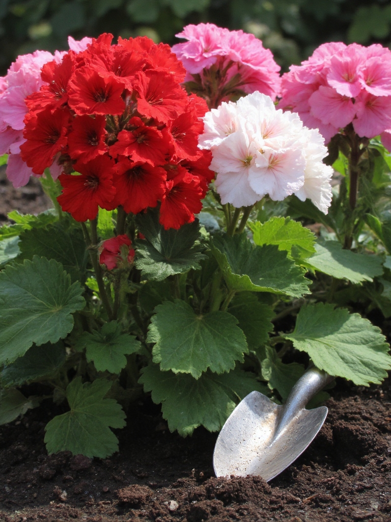 jardin coloré à floraison facile d'entretien