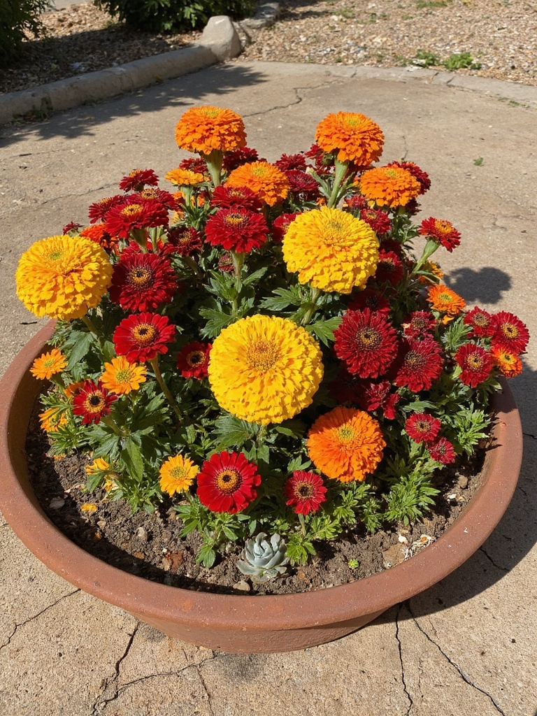 fleurs de jardin colorées et peu exigeantes