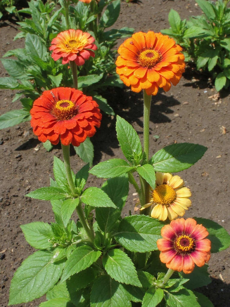 fleurs vibrantes résistantes à la sécheresse