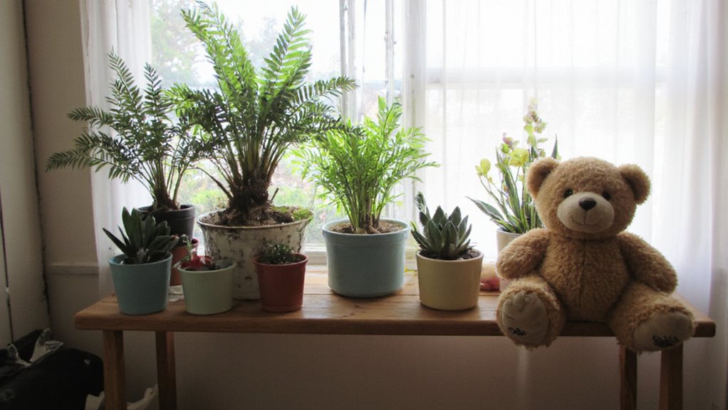 plantes suggérées pour la chambre de bébé