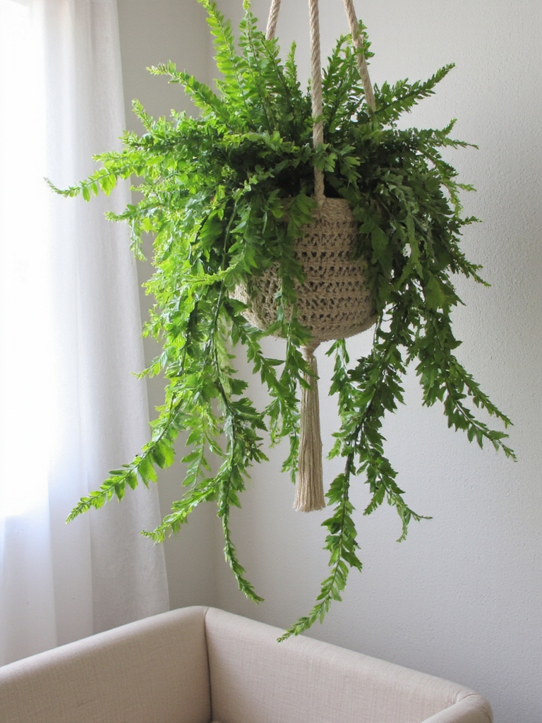 fougère de Boston pour bébé