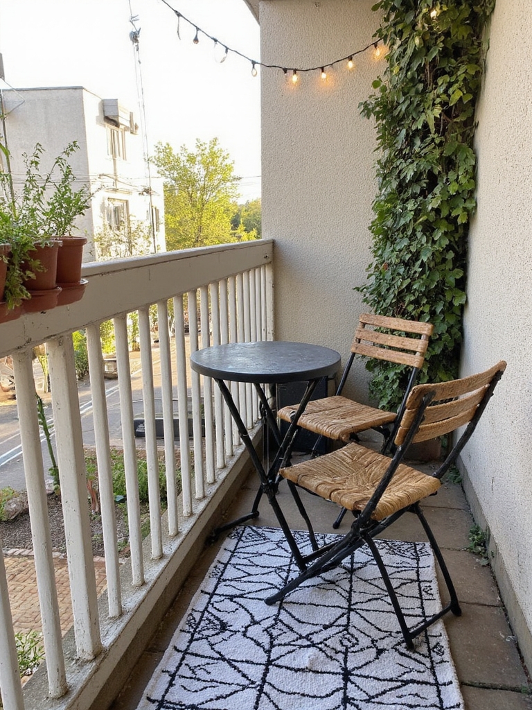 ensembles de bistro extérieurs compacts