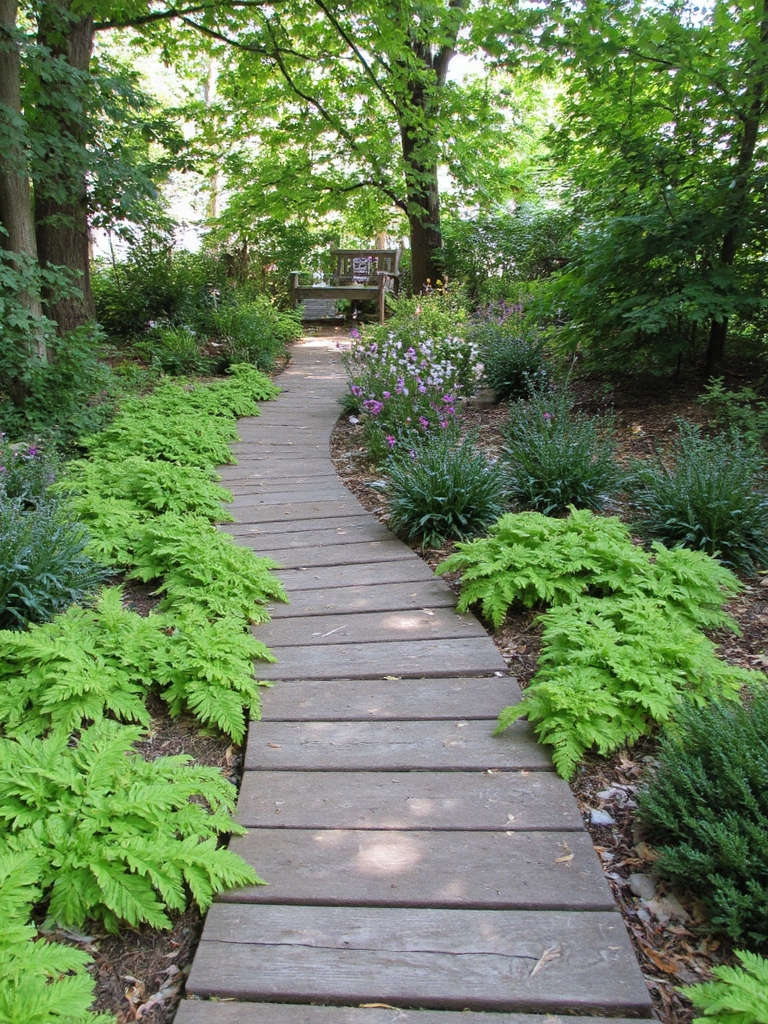Les allées de jardin surélevées améliorent