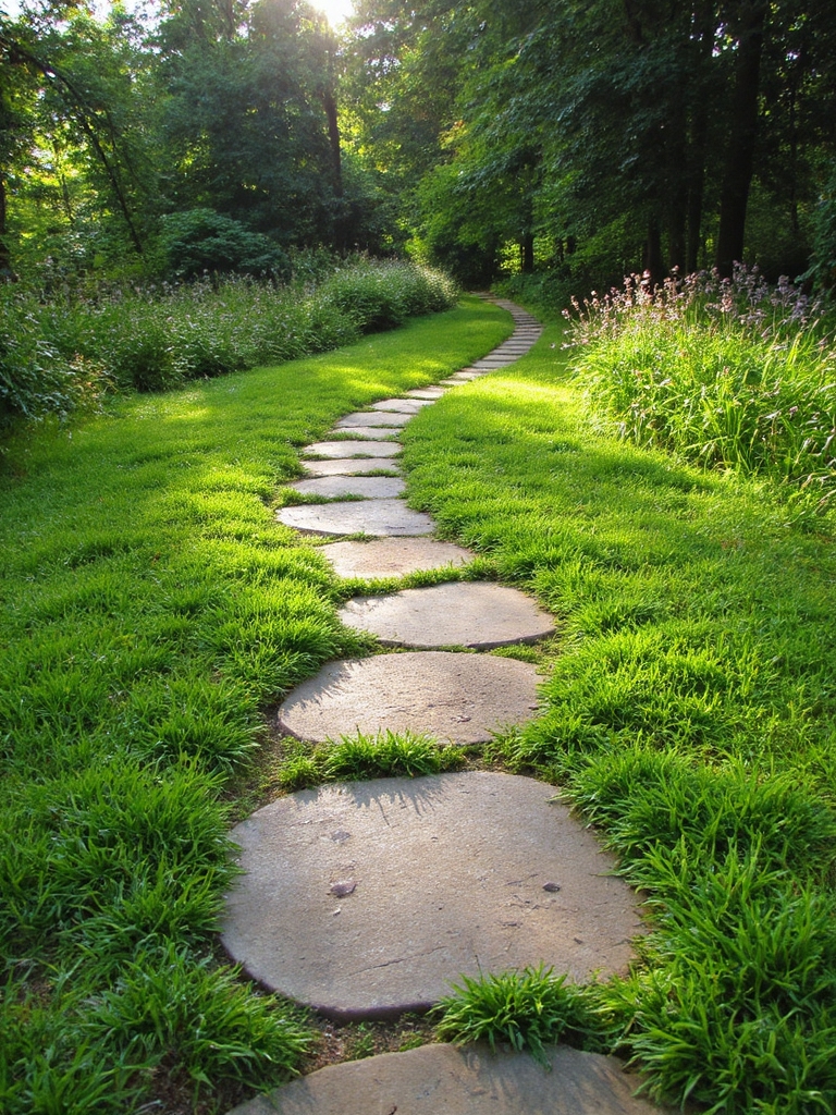 sentiers herbeux luxuriants avantages