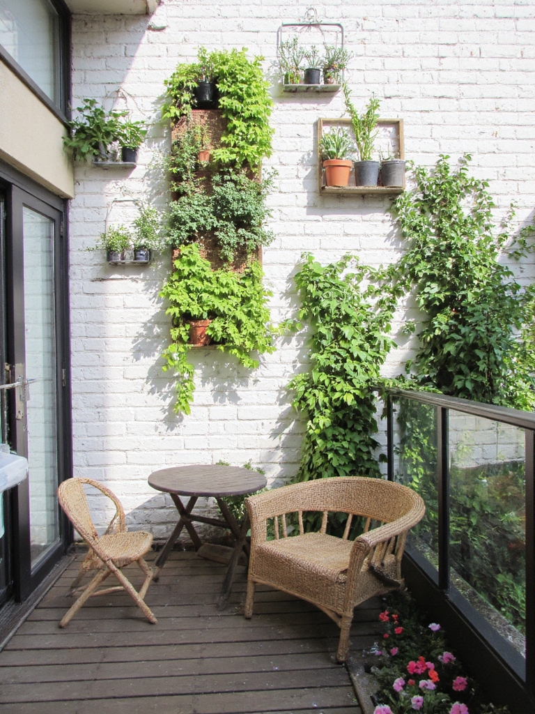 jardins verticaux pour balcons