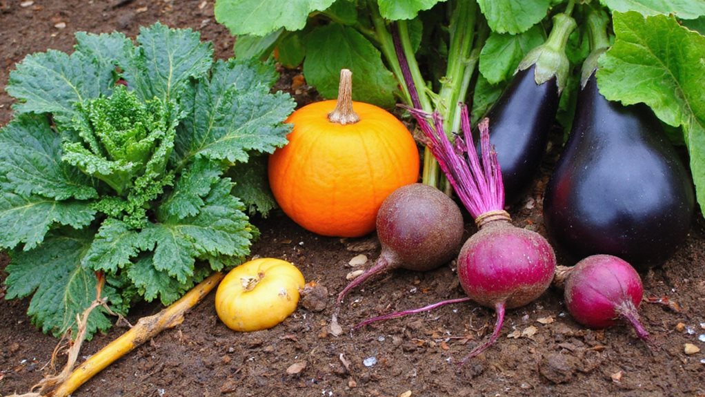 meilleures légumes de jardin d'automne