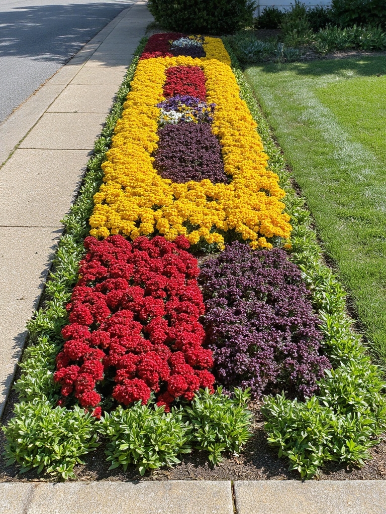 conception de jardin symétrique classique