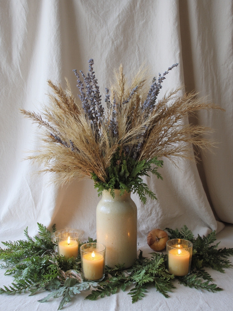 fleur séchée élégance automnale