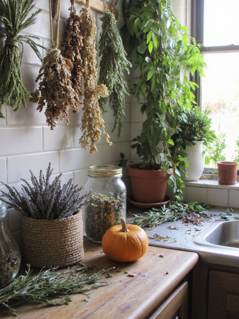 améliorer la cuisine avec des herbes séchées