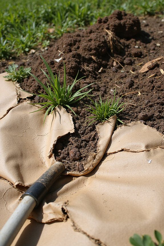 des complications frustrantes de jardinage surviennent