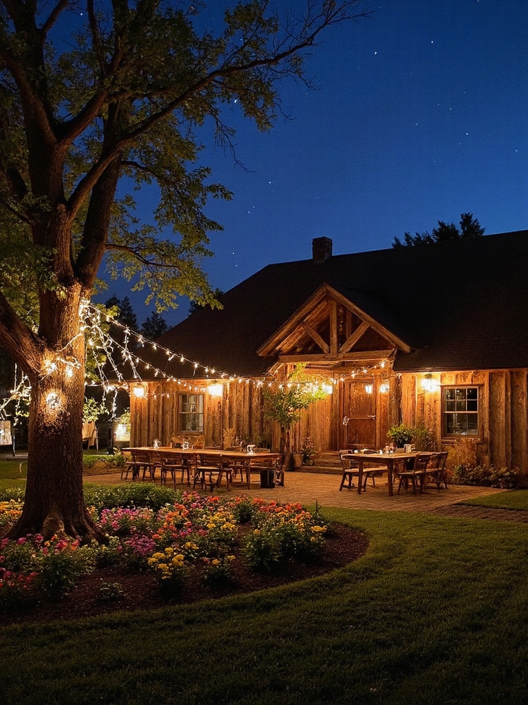 réunions en plein air magiques et lumineuses