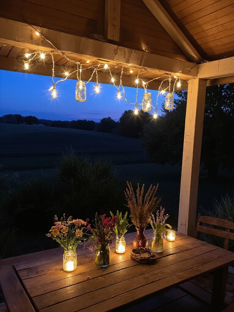 éclairage extérieur en bocal Mason