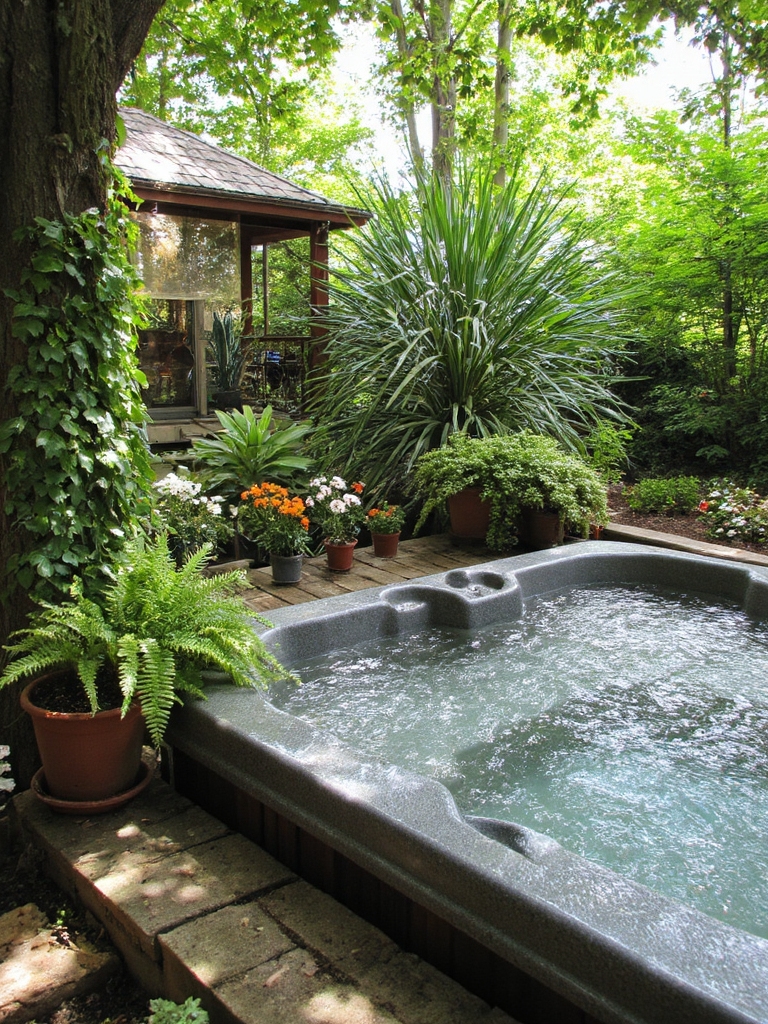 Les plantes naturelles améliorent l'ambiance du spa