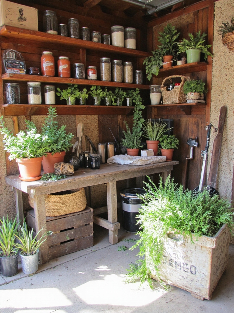 essentiels pour la mise en place d'une station de rempotage