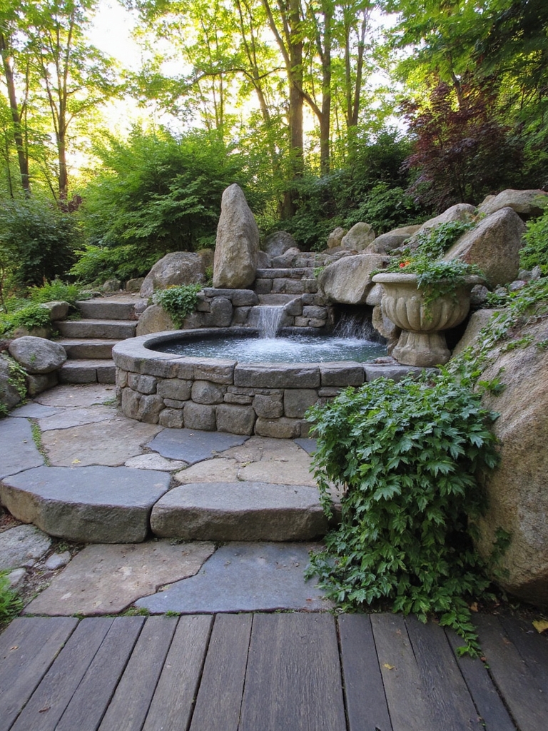 accents rustiques en pierre ambiance