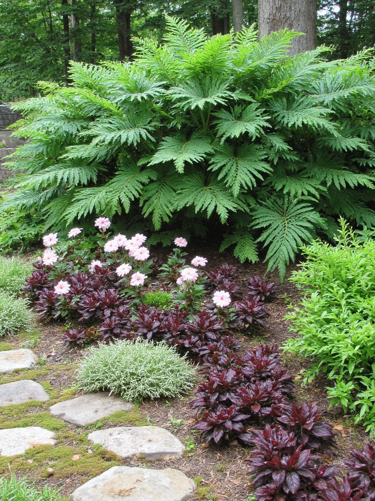 plantes vertes luxuriantes aimant l'ombre