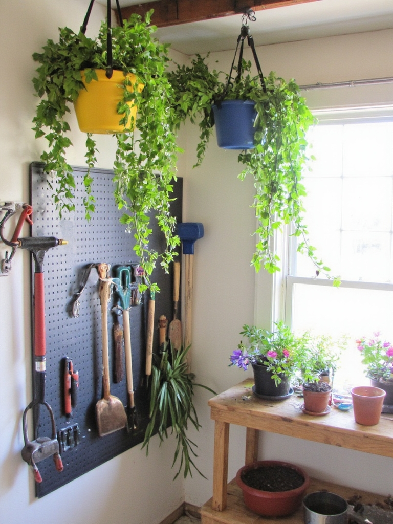 solutions de stockage suspendu garage