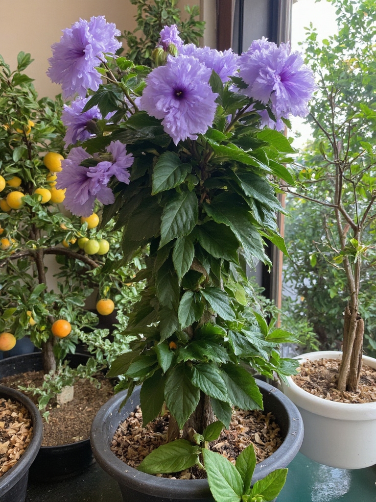 arbre de violette africaine enchanteresse