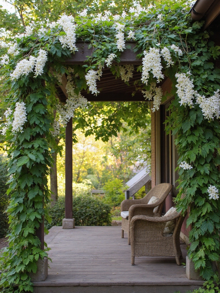 jasmin grimpant charmant et parfumé