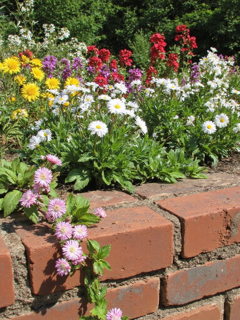 d'accents en brique rustiques et charmants