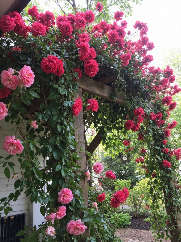 rosiers grimpants pour l'enchantement