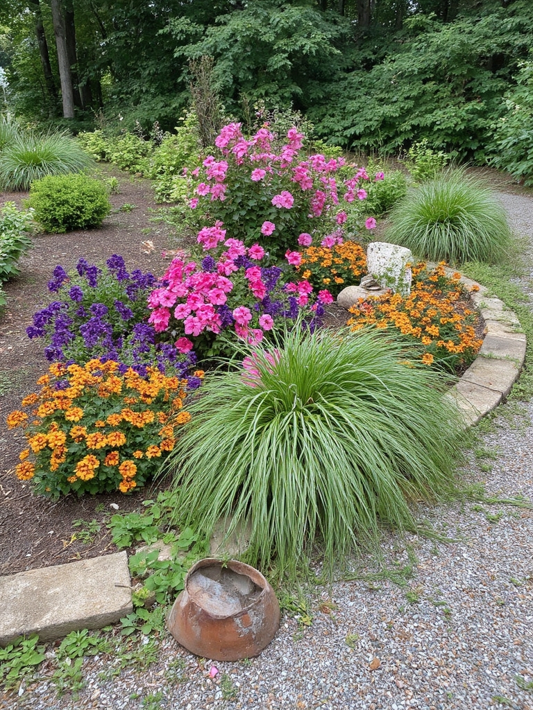 l'harmonie des couleurs dans le jardinage