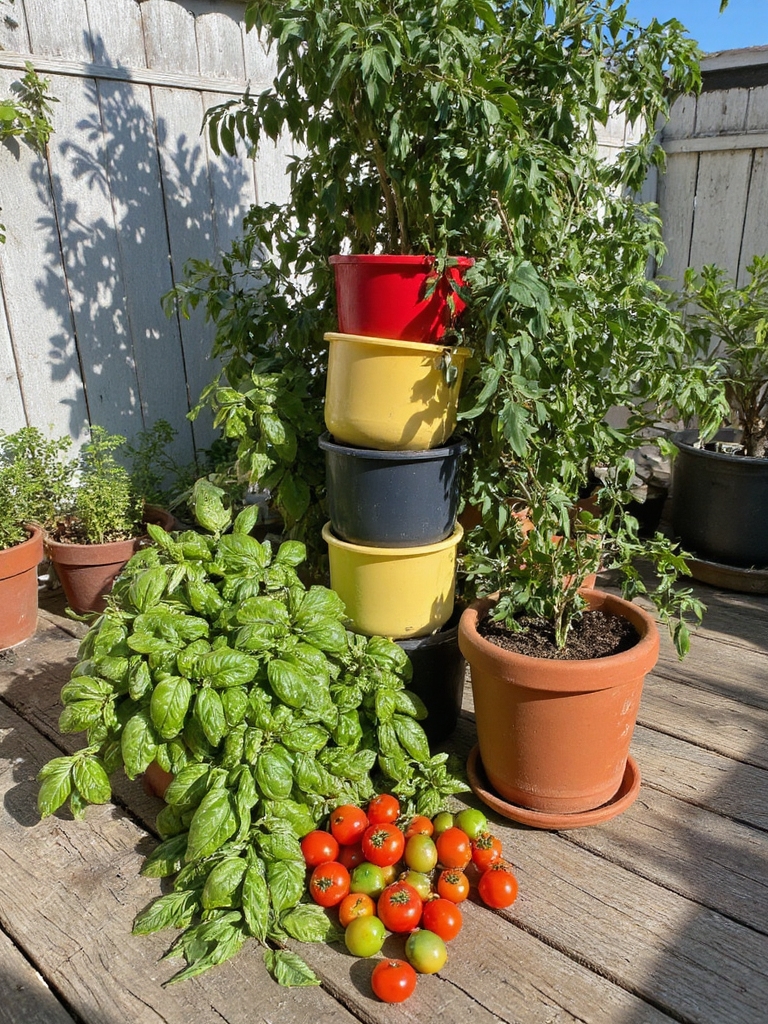 jardinage en conteneurs pour légumes