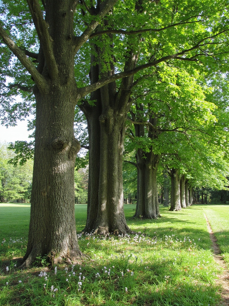 arbre d'ombre fleuri délicieux