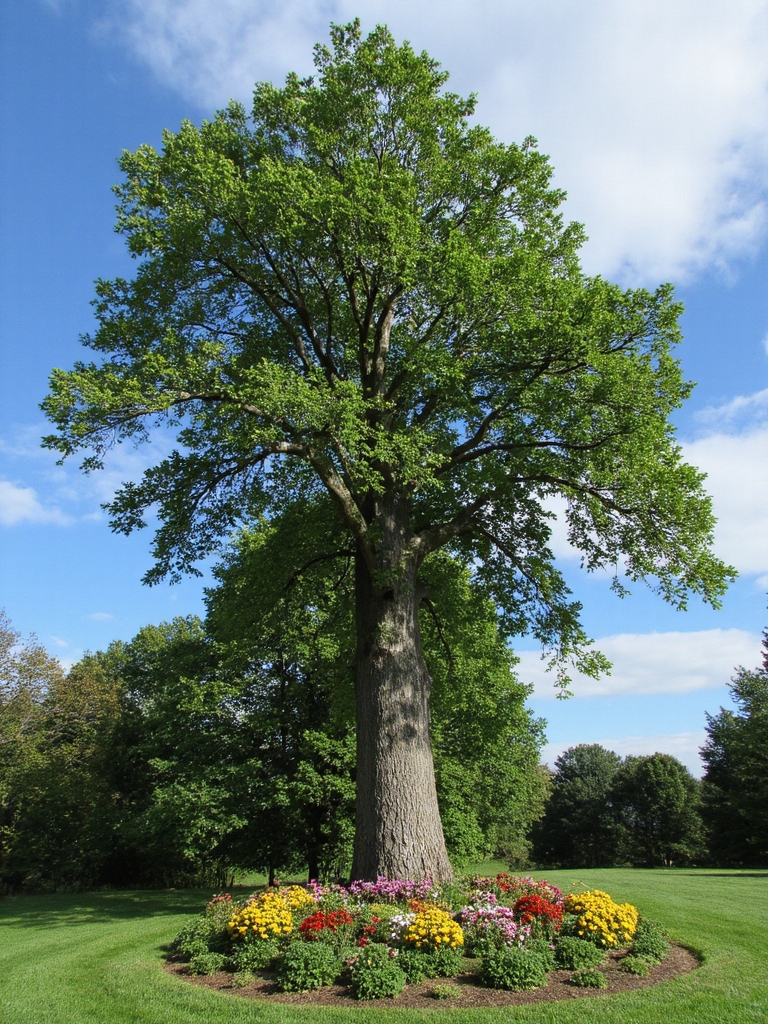 arbre ombragé à croissance rapide
