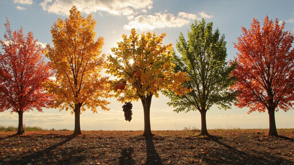 arbres fruitiers pour la plantation d'automne