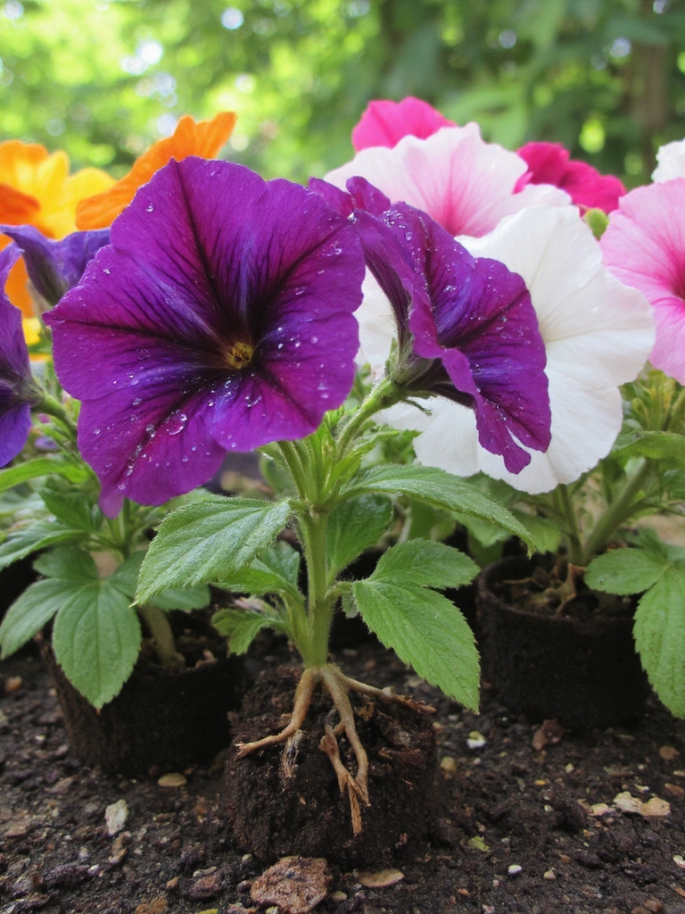 faire pousser des pétunias à partir de boutures