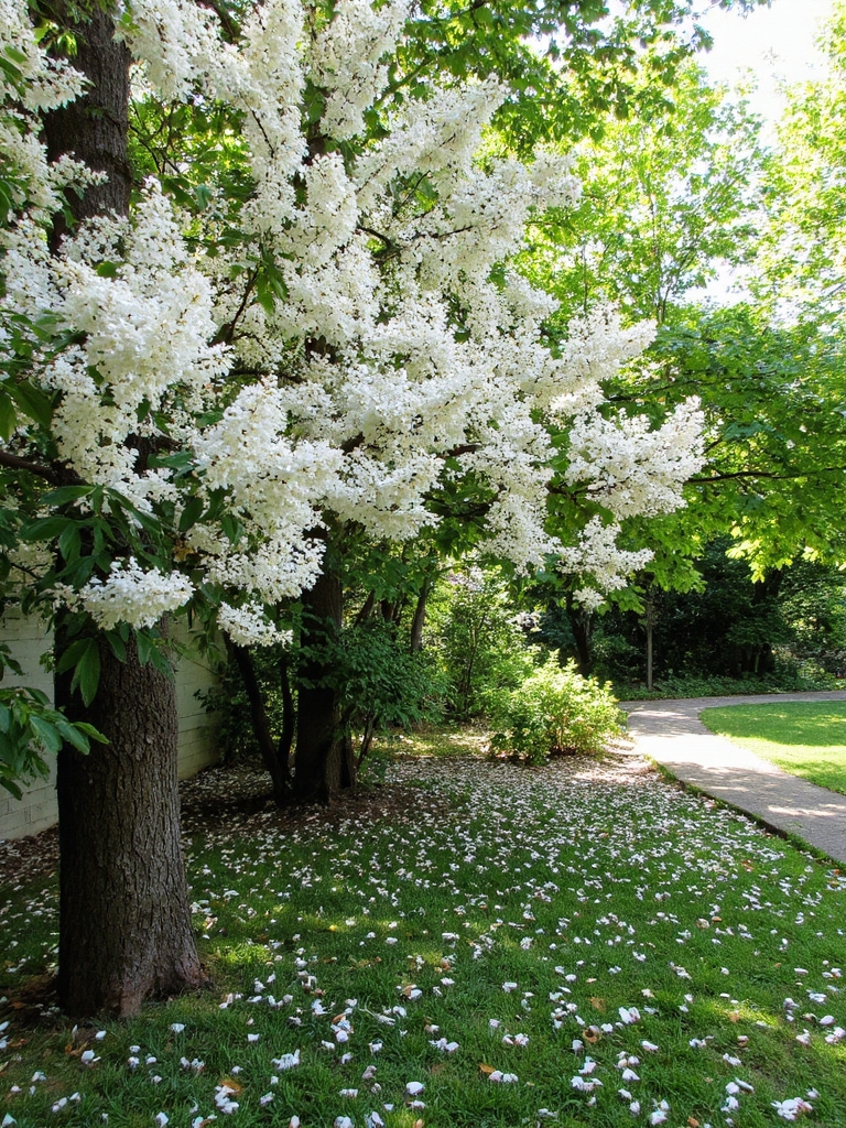 lilas japonais à fleurs parfumées