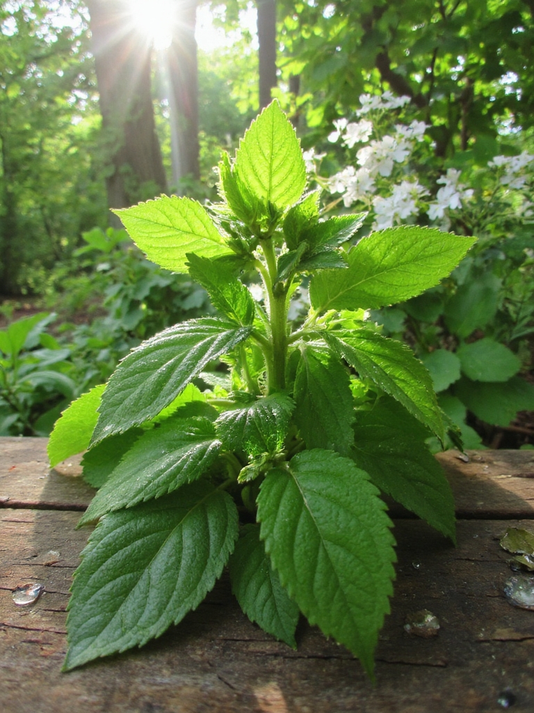 herbe apaisante au parfum de citron
