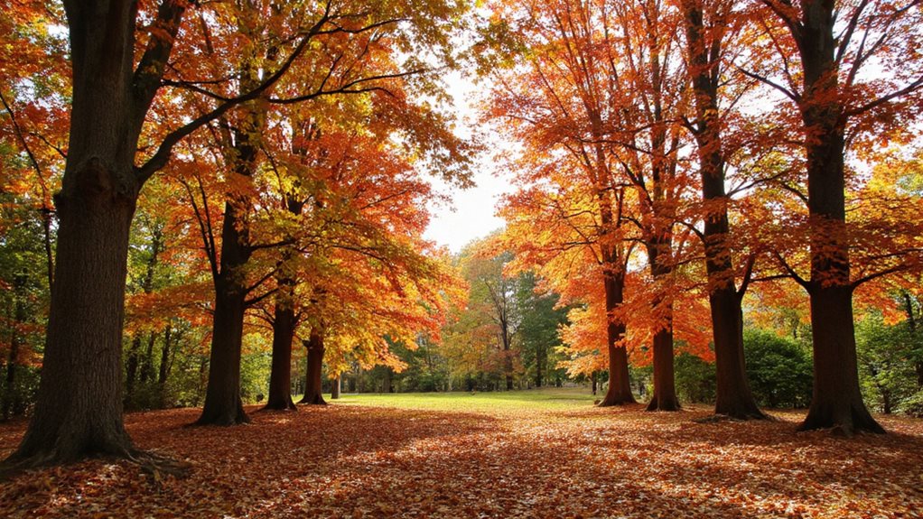 ne prunent jamais les arbres à l'automne