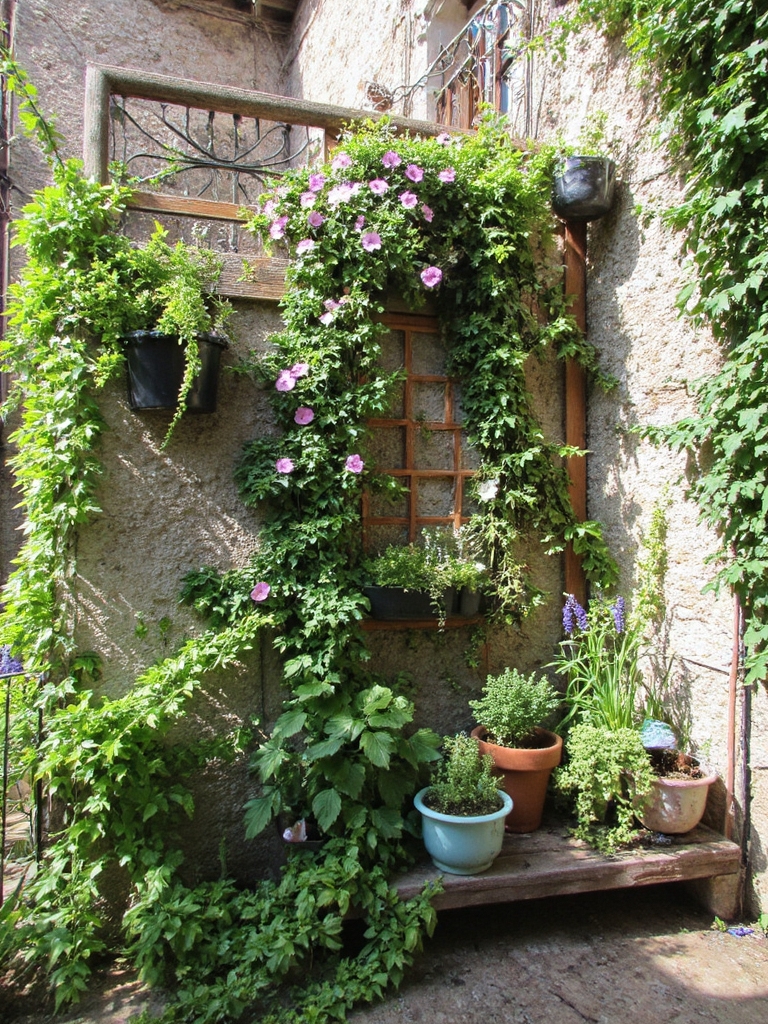 jardinage vertical pour petits espaces